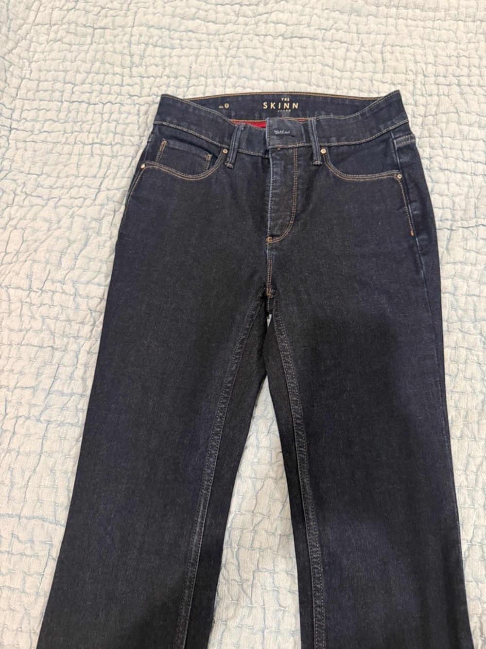 White House Black Market Dark Blue Bootcut Jeans